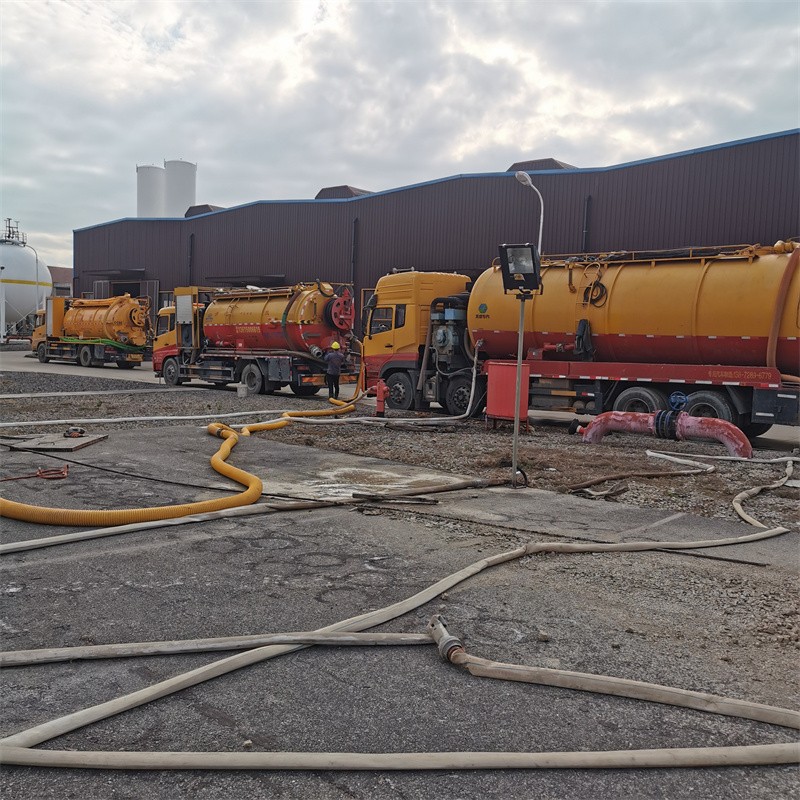 石岐污水池清理